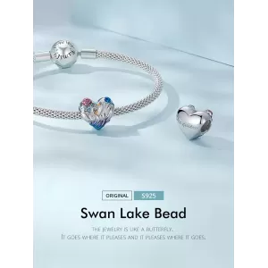 Чармс приверзок  Swan love Ninabox®