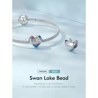 Чармс приверзок  Swan love Ninabox®