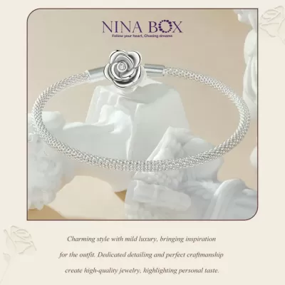 Чармс алка  Crystal rose  Ninabox®