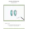 Обетки  Tirquoise earrings    Ninabox®