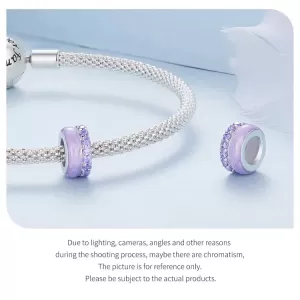 Чармс приверзок  Purple bead Ninabox®