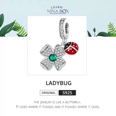 Чармс приверзок  Ladybag and flower Ninabox®