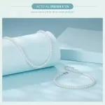 Сет огрлица и алка Pearls beauty Ninabox®