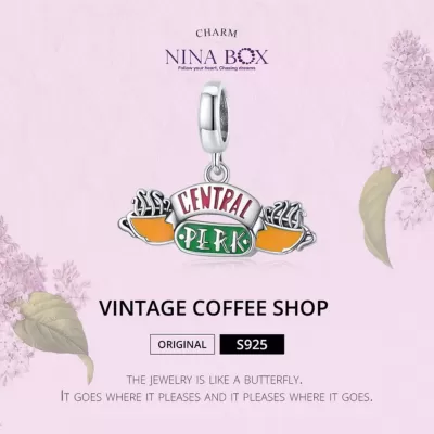 Чармс приверзок Friends-  coffee shop Ninabox®
