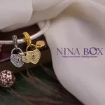 Чармс приверзок Loving hearts Ninabox®