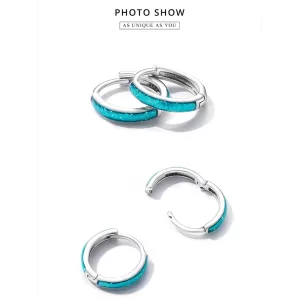 Обетки  Tirquoise earrings    Ninabox®