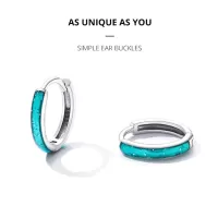 Обетки  Tirquoise earrings    Ninabox®