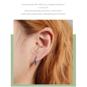 Обетки  Tirquoise earrings    Ninabox®
