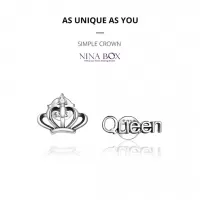 Обетки  Queen earrings Ninabox®