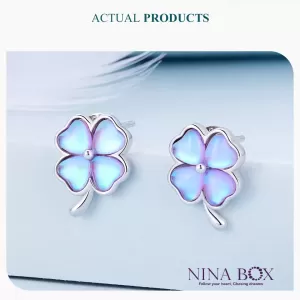 Обетки  Purple four leaf clover Ninabox®