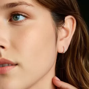 Обетки  Round crystals moisanit Ninabox®