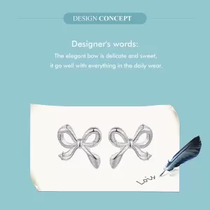 Обетки  Bowknot with a star   Ninabox®