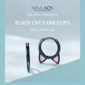 Обетки  Black cat ears Ninabox®