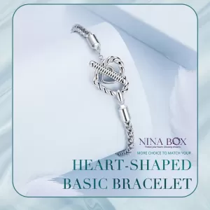 Чармс алка  Heart shaped Ninabox®