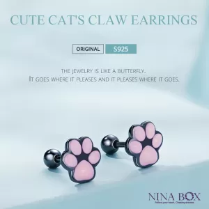 Обетки  Cute cat clow Ninabox®