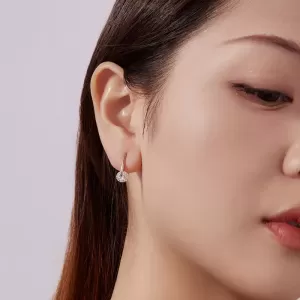 Обетки  Crystal drop  moisanit Ninabox®