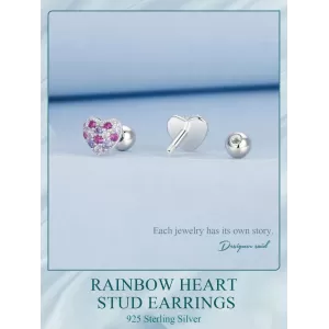 Обетки  Rainbow heart   Ninabox®