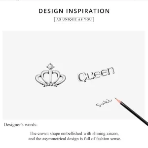 Обетки  Queen earrings Ninabox®