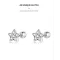 Обетки  Heart stud earring   Ninabox®