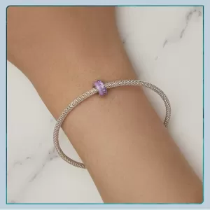 Чармс приверзок  Purple bead Ninabox®