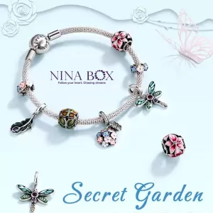 Чармс приверзок Secret Garden  Ninabox®