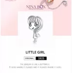 Чармс приверзок Little girl Ninabox®