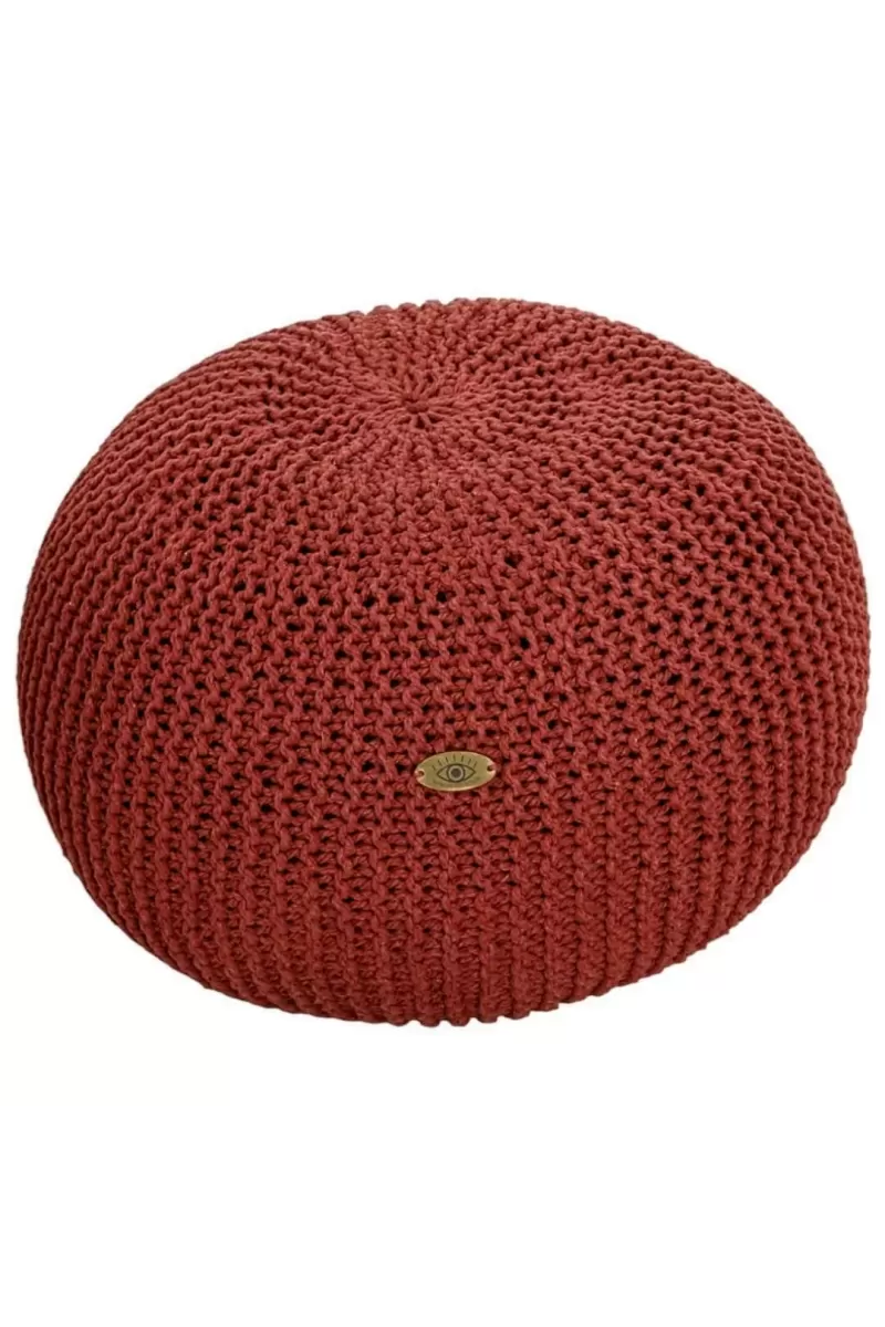 Knitted Pouffe | RUBY