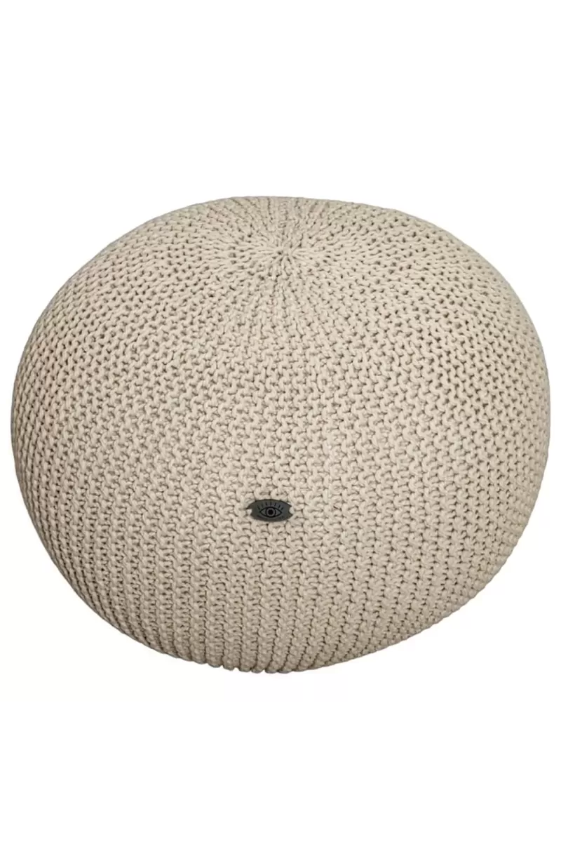 Knitted Pouffe | PEARL