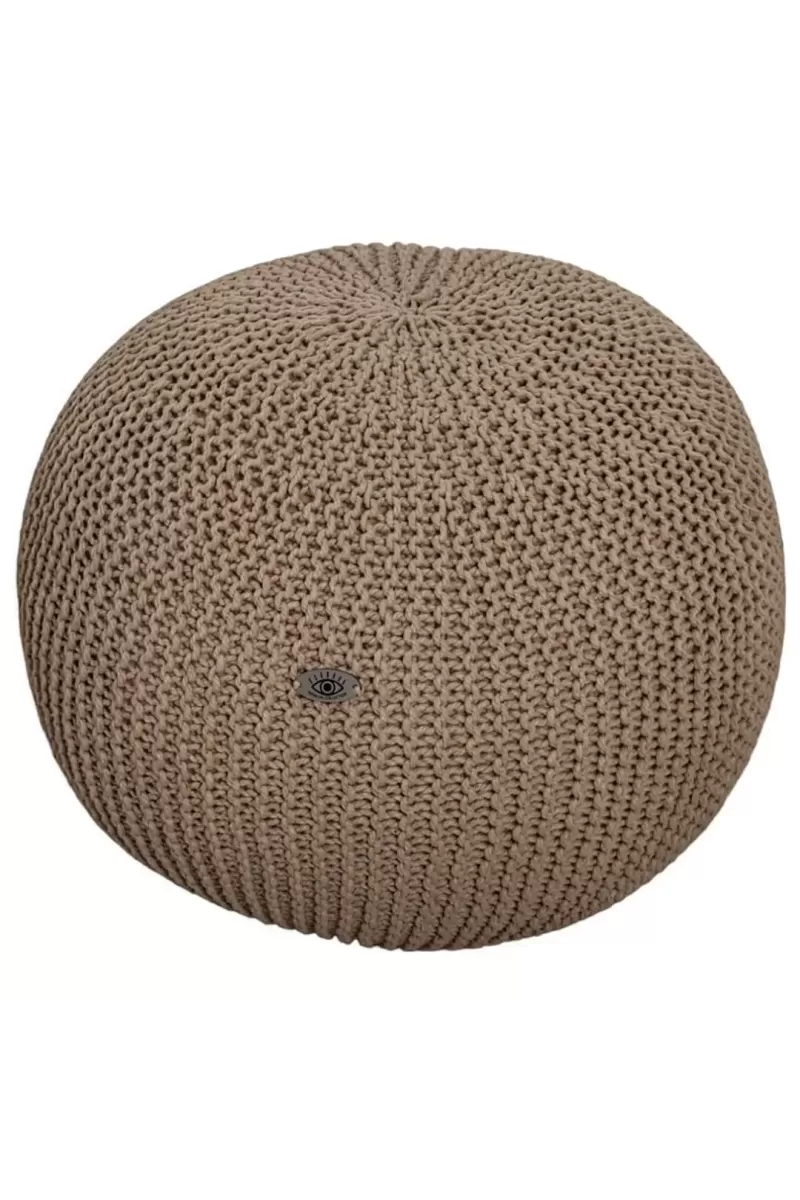 Knitted Pouffe | AGATE