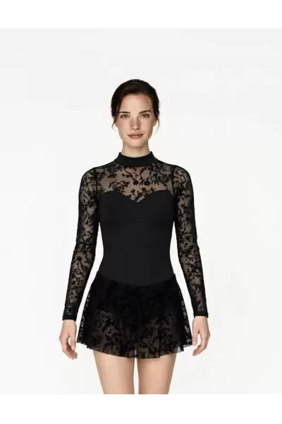  Diana Black Flowers - Здолниште за балет