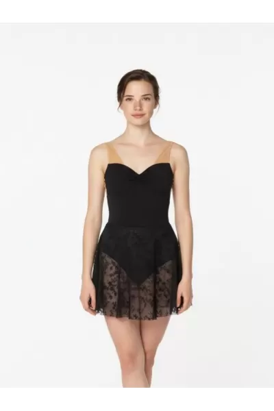  Diana Black Flowers - Здолниште за балет