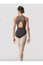 L8765 Motif Detail Open back tank leotard - Трико за балет