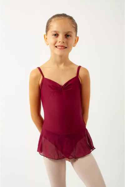 Ballerine Burgundy - Трико за балет