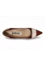 Savanna Italian Leather Pumps – Croc Brown & Ivory Edition