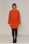 Blazing Orange Mini Dress