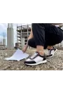 Vittoria Italian Leather Sneakers – Black & White Power Edition