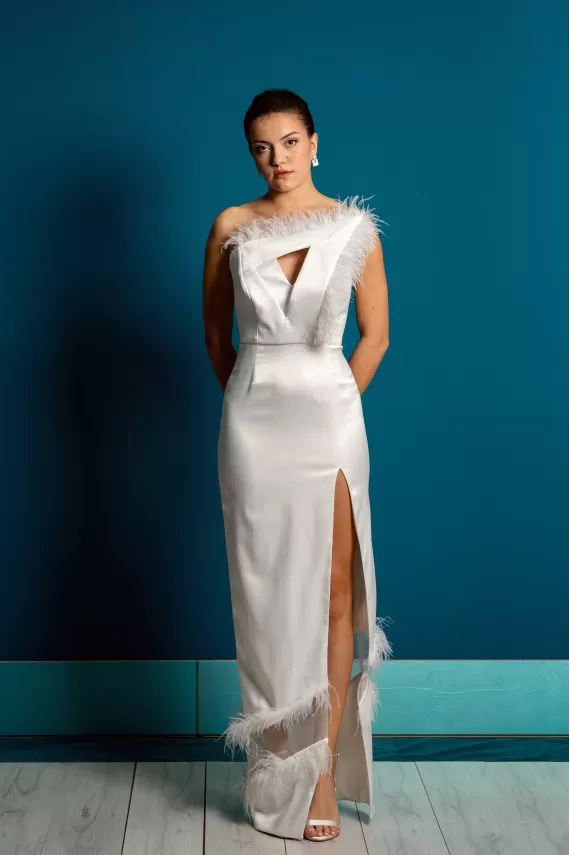   Powerful Modern Corset Wedding Dress