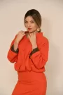 Blazing Orange Mini Dress