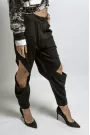  Open Cut Knee Trousers