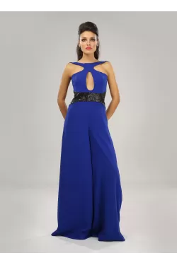 Exquisite Maroon Wide-Leg Jumpsuit