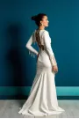 Awesome Mermaid  Wedding Dress whit Sleeves