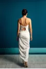 Sexy  Modern Corset  Asymmetric Wedding Dress