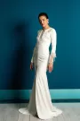 Awesome Mermaid  Wedding Dress whit Sleeves